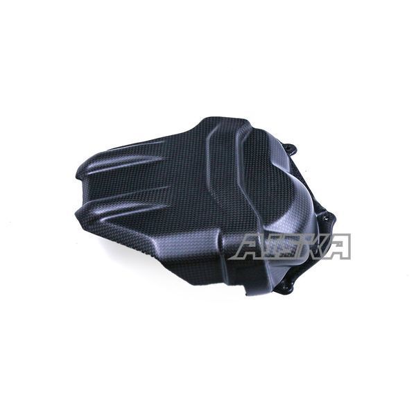 AISKA Dry Carbon Fiber Motorcycle Accessories Engine protection Cover for Ducati Panigale  V4 V4S V4R 2018-2024