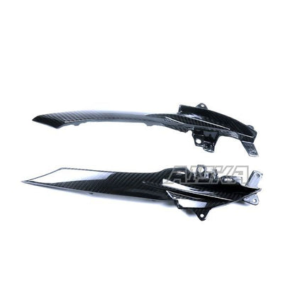 AISKA 3K Dry Carbon Fiber Motorcycle Accessories Side Panel Inner Lining Guide Cover Fairing for Kawasaki Ninja 650 2014-2024