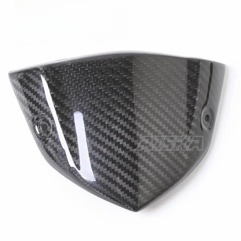 AISKA 3K Dry Carbon Fiber Motorcycle Fairing Front Dashboard Cover Windshield for Kawasaki Z1000 2014+