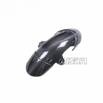 AISKA Wholesale 3K 3*3 Real Dry Carbon Fiber Motorcycle Accessories Front Mudguard Splash Fender for BMW S1000XR 2020-2023