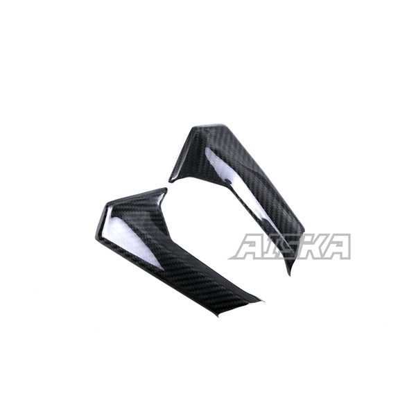 Motorcycle Modified Spare Parts Mirror Cover  for DUCATI PANIGALE V4 CARBON FIBER LOWER SIDE FAIRINGS 2018-2021