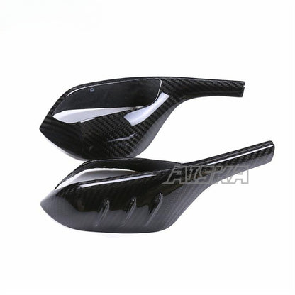 AISKA 3K 3*3 Twill Weave Motorcycle Carbon Fiber Rear View Mirror Covers for BMW S1000RR 2019-2022