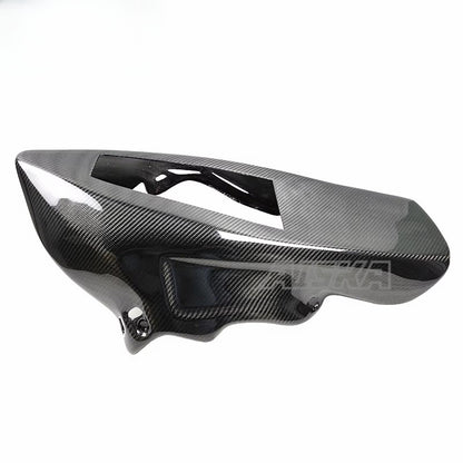 AISKA 3K Dry Carbon Fiber Motorcycle Accessories Rear Passenger Seat Cover Plate for Kawasaki Z900 2017 2018 2019