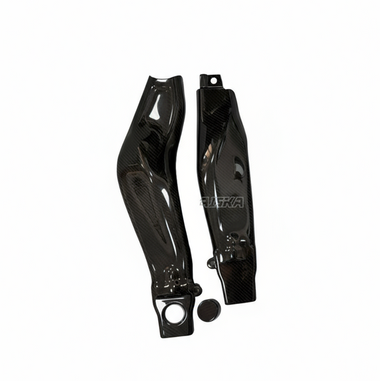 AISKA 100% 3K Dry Carbon Fiber Motorcycle Swingarm Covers for Yamaha MT09 FZ09 2024-2025