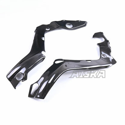 AISKA 100% 3K Carbon Fiber Fairing Guard Protector Motorcycle Frame Cover for BMW S1000RR 2019-2024
