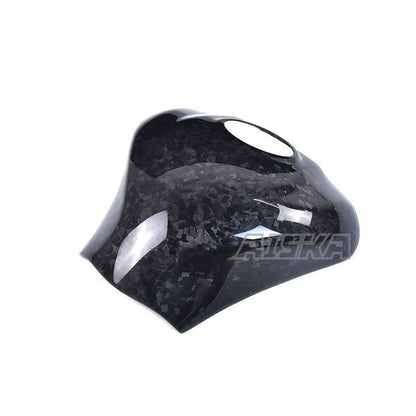 AISKA 3K Dry Carbon Fiber Motorcycle Accessories Fuel Gas Tank Cover for Kawasaki Ninja ZX10R ZX-10R 2016-2020