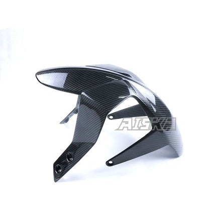 AISKA 690 Duke 3K Dry Carbon Fiber Body Parts Accessories Fairings Motorcycle Front Fender Hugger for KTM 690 Duke 2012-2019