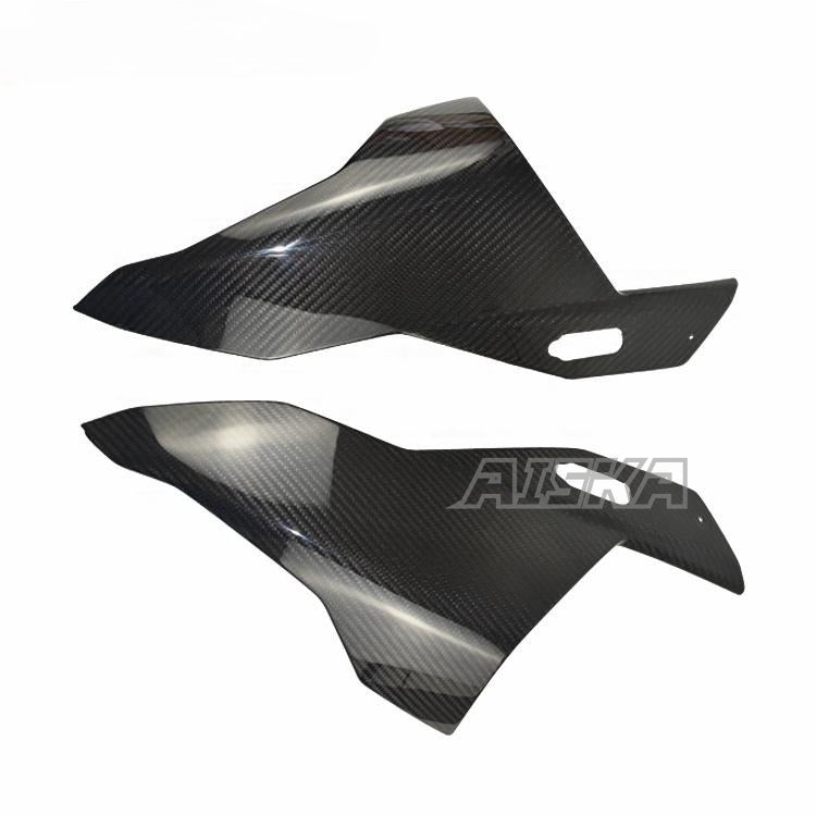 AISKA 100% Real Carbon Fiber Front Headlight Fairing Cover Motorcycle Headlight Cover for BMW S1000RR M1000R HP4 2019-2022