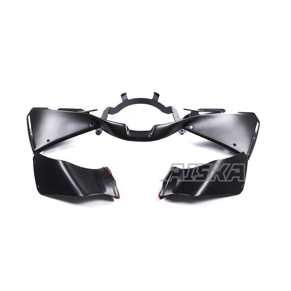 AISKA Carbon Fiber Motorcycle Fairing Aerodynamic Winglets Spoiler for Honda CBR1000RR-R 2021-2024 Air Deflector for 2022-2023