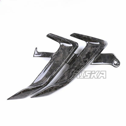 AISKA 100% Dry Carbon Fiber Small Body Side Panel Motorcycle Carbon Fiber Side Panel for BMW S1000RR 2019-2022
