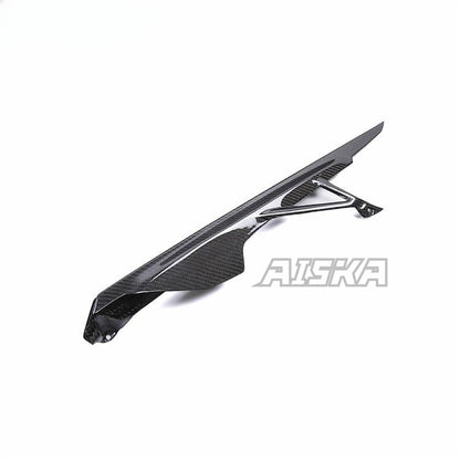 AISKA 100% 3K Dry Carbon Fiber Motorcycle Carbon Fiber Rear Chain Guard Cover Protector for BMW S1000RR 2019-2022