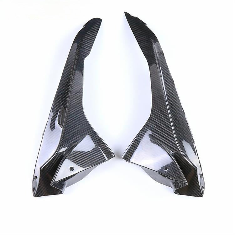 AISKA Twill Wave Dry Carbon Motorcycle Upper Side Fairings Panels Side Covers Cowlings for BMW S1000RR 2015-2018