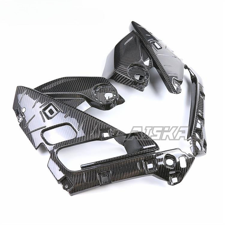 AISKA Wholesale 3K Full Carbon Fiber Motorcycle Tank Lower Frame Side Panels Fairing for BMW R1250RS R 1250 RS 2021-2023