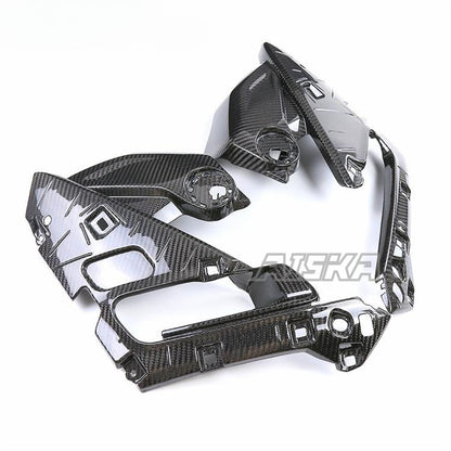 AISKA Wholesale 3K Full Carbon Fiber Motorcycle Tank Lower Frame Side Panels Fairing for BMW R1250RS R 1250 RS 2021-2023