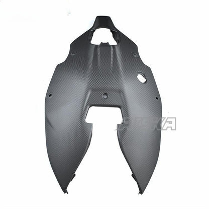 AISKA 3K 3*3 Carbon Fiber  Motorcycle Accessories Spare Parts Rear Tail Lower Cover for Ducati  Panlgale V2