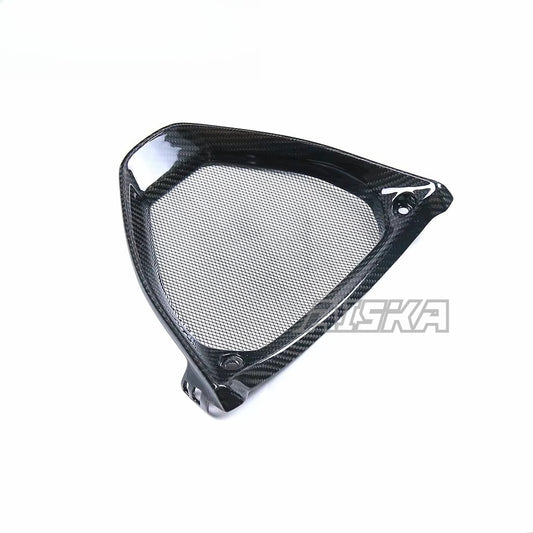 AISKA 100% 3K Pure All Dry Carbon Fiber Motorcycle Body Accessories Triangle Frame for Aprilia RSV4 Tuono 2009-2020