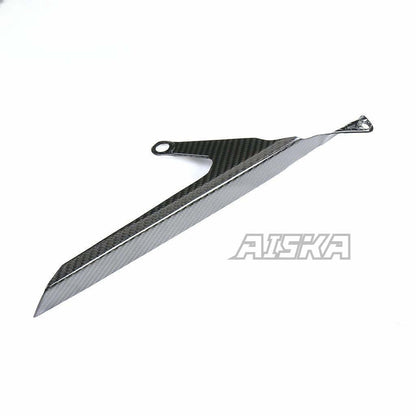 AISKA 3K Dry Carbon Fiber Motorcycle Accessories Rear Chain Guard Cover Fairing for Yamaha R1 2015-2025 MT10 FZ10 2016-2021