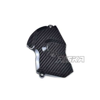 AISKA 3K Dry Carbon Fiber Motorcycle Chain Guard Trim Sprocket Cover for KTM 1290 Super Duke R 2020 2021 2022 2023 2024