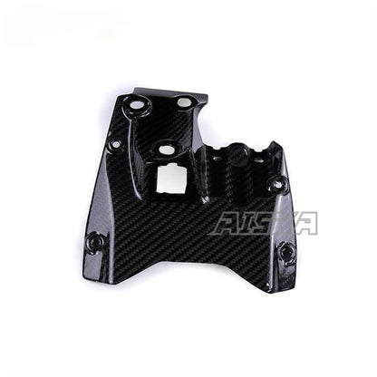 AISKA 3K Dry Carbon Fiber Panigale V4 Fairings Accessories Motorcycle Side Panel Cover for Ducati Panigale V4 V4S V4R 2018-2021