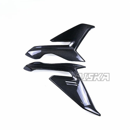 AISKA 100% 3K Full Carbon Fiber Twill Weave Motorcycle Lower Air-guide Side Panels for BMW S1000R M1000R 2021-2025