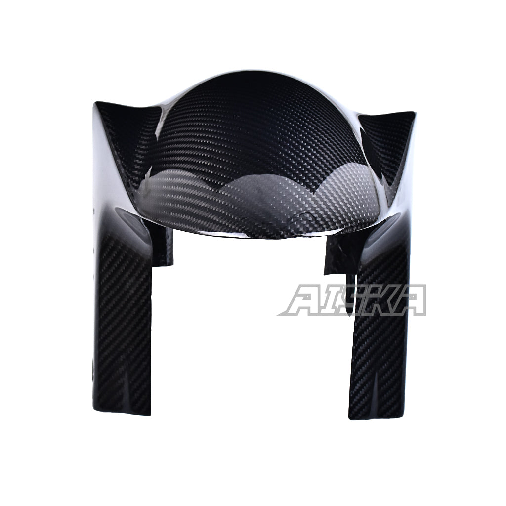 AISKA 100% 3K 3*3 Carbon Fiber Motorcycle Accessories Front Fender for Aprilia RSV4  Tuono V4 2009-2020