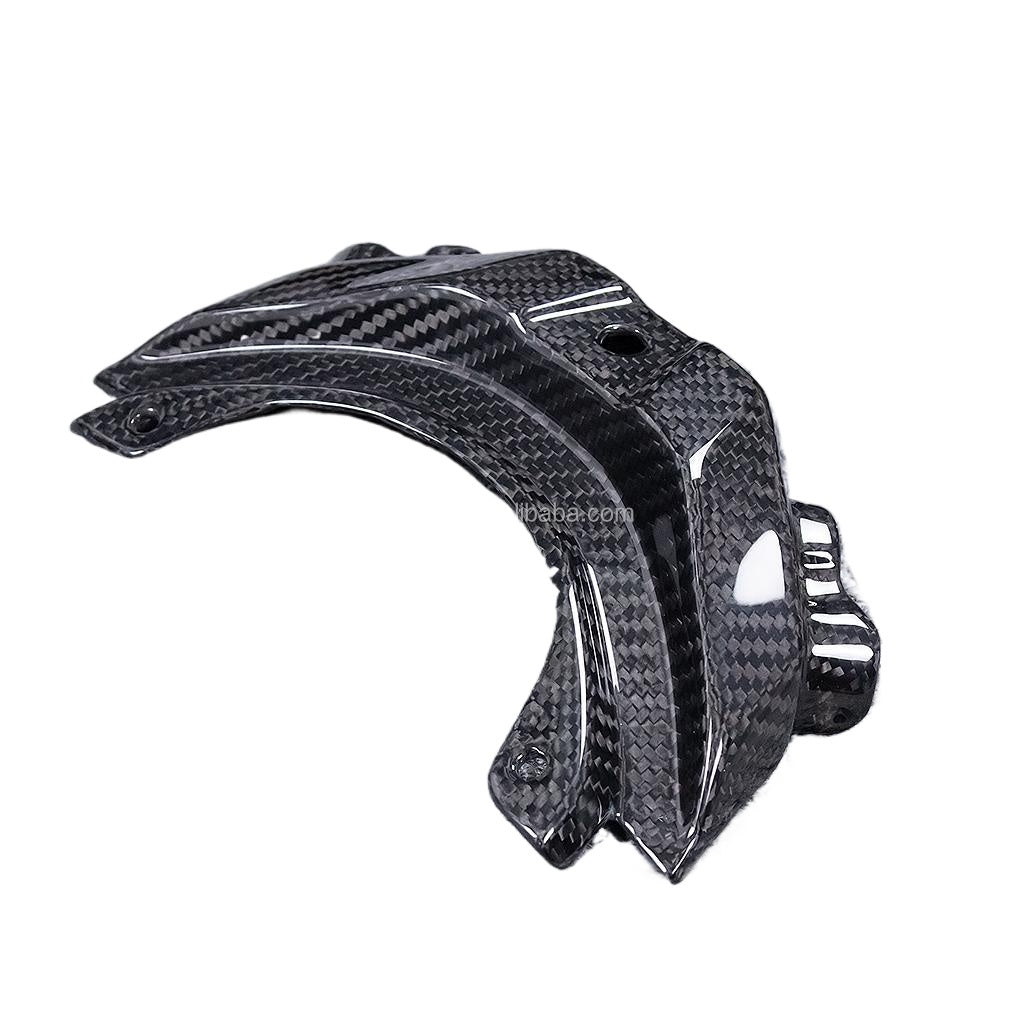 AISKA 100% 3K Dry Carbon Fiber Motorcycle Tail Fairing Side Panel Rear Tail Light Guard Cover for Yamaha MT10 FZ10 2016-2021