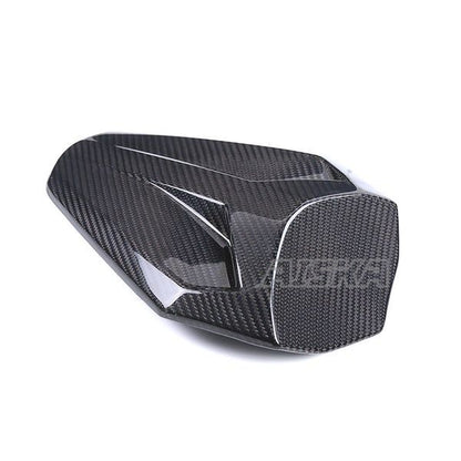 AISKA 3K Dry Carbon Fiber Motorcycle Passenger Rear Tail Seat Cowl Cover Fairing for Kawasaki Ninja ZX-4R ZX-4RR 2020+