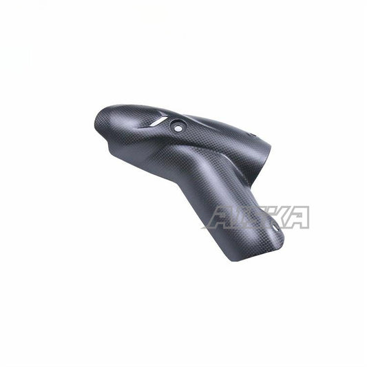 AISKA 3K 3*3 Carbon Fiber Motorcycle Accessories Exhaust Pipe Cover for Ducati Monster 937 2021+