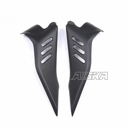 AISKA Wholesale High Quality Twill Weave Motorcycle Full Carbon Fiber  Side Panels for Ducati Diavel  V4  2023
