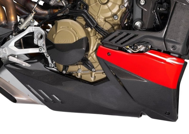 AISKA Ducati Panigale V4 V4S 2022-2024 Carbon Fiber Belly Pan