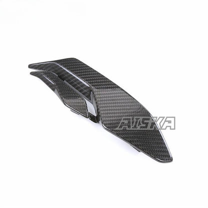AISKA 100% 3K Carbon Fiber Motorcycle Right Side Fins Cover Mid Frame Panel Fairing for BMW S1000RR 2023 2024