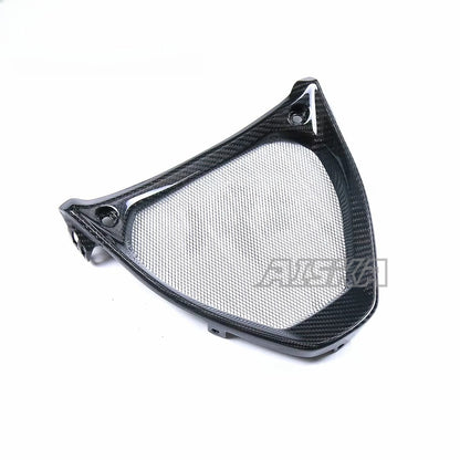 AISKA 100% 3K Pure All Dry Carbon Fiber Motorcycle Body Accessories Triangle Frame for Aprilia RSV4 Tuono 2009-2020