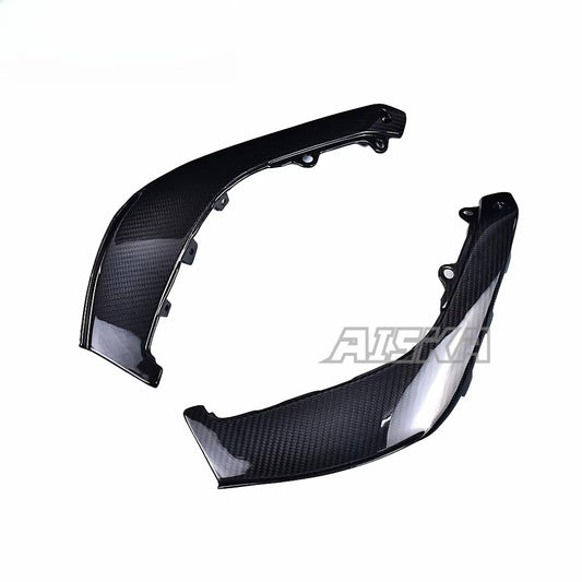AISKA Twill Weave 3K 3*3 Carbon Fiber Motorcycle Accessories Side Panels for Aprilia RSV4  2021-2024