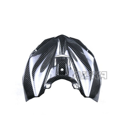 AISKA 3K Dry Carbon Fiber Motorcycle Accessories Front Headlight Air Intake Ram Cover Fairing for Kawasaki Z1000 2014+