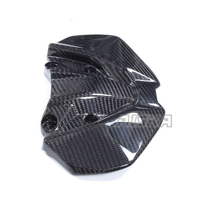 AISKA 100% 3K Pure Carbon Fiber Motorcycle Headlight Fairing Windshield Cover for Yamaha MT09 FZ09 MT-09 SP 2018-2020