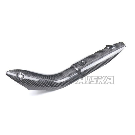 AISKA 3K Dry Carbon Fiber Motorcycle Accessories Exhaust Pipe Heat Shield Cover Guard Fairing for Kawasaki Z1000 2014+