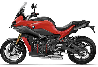 AISKA Wholesale 100% Dry Carbon Fiber Fairing Motorcycle Engine Protection Guard Cover for BMW S1000XR 2020 2021 2022 2023 2024