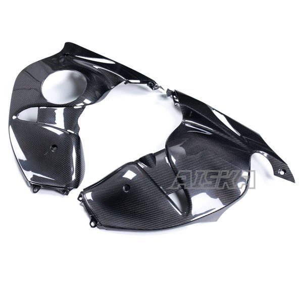 AISKA 100% 3K Carbon Fiber Motorcycle Left Right Side Panels Fairing for Suzuki GSX1300 R Hayabusa Gen2 2008-2020
