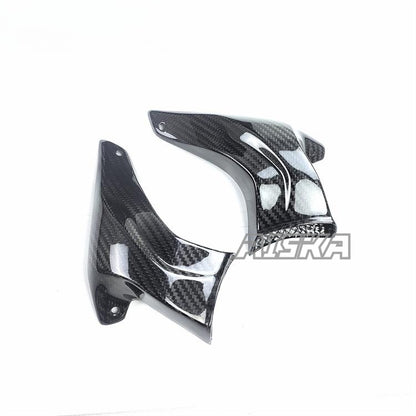 AISKA 100% Carbon Fiber Motorcycle Accessories AIR GUIDE RADIATOR for Ducati Streetfighter V4