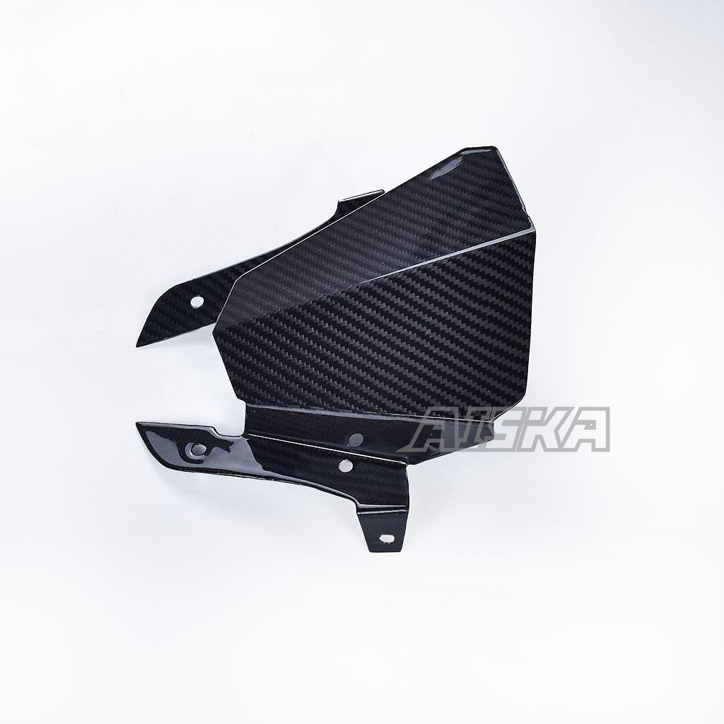 AISKA 100% 3K Twill Weave Dry Carbon Fiber Motorcycle Windscreen Windshield Wind Deflector for Yamaha MT07 MT-07 2014-2017