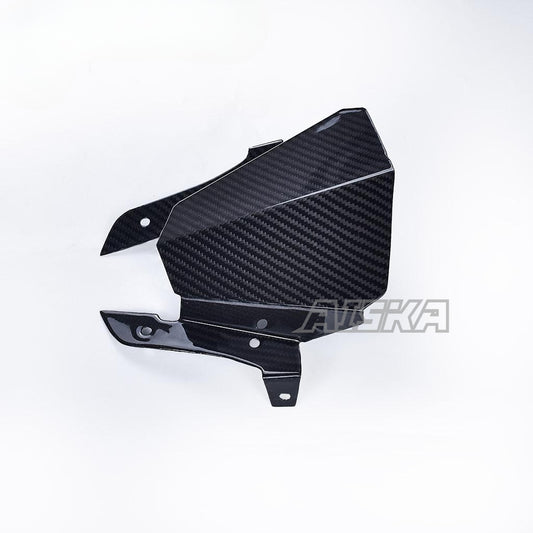 AISKA 100% 3K Twill Weave Dry Carbon Fiber Motorcycle Windscreen Windshield Wind Deflector for Yamaha MT07 MT-07 2014-2017