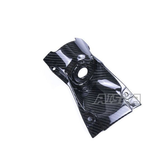 AISKA 3K Dry Carbon Fiber Motorcycle Accessories Ignition Key Case Cover Panel Fairing for Kawasaki Z900 2017 2018 2019