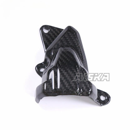 AISKA 100% 3k Carbon Fiber Motorcycle Accessories Side Panel Decorative Cover for Yamaha MT09 FZ09 2021-2023