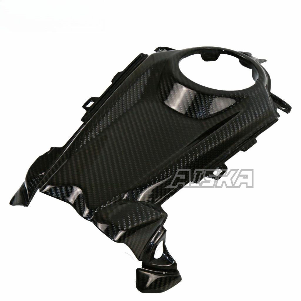 AISKA 100% 3K Full Dry Carbon Fiber Motorcycle Front Top Fuel Tank Airbox Cover for Honda CBR1000RR 2017-2024