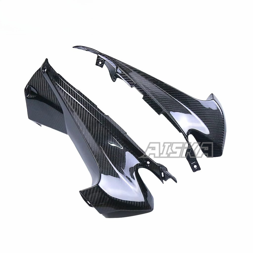 AISKA 3K 3*3 Carbon Fiber Motorcycle Accessories Dash Side Panels for Aprilia RSV4 2009-2020