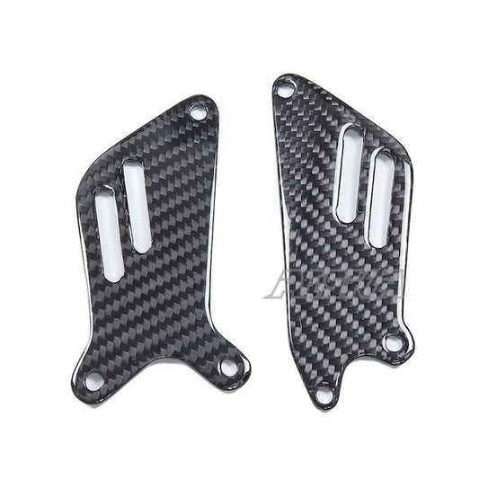 AISKA 3K Dry Carbon Fiber Motorcycle Accessories Rearset Heel Guard Plate Cover for Suzuki Hayabusa Gen3 GSX1300R 2021-2025
