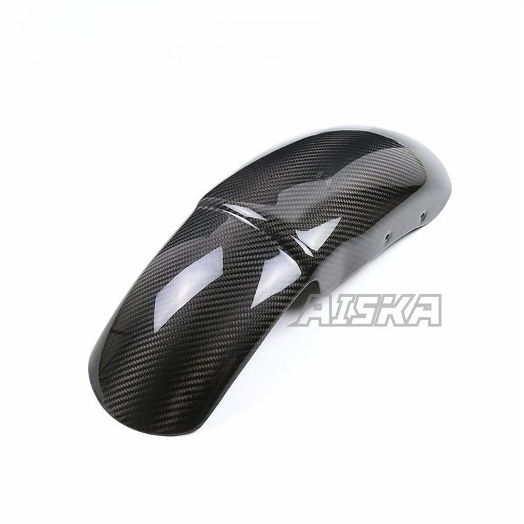 AISKA Twill Weave Glossy 100% 3K Carbon Fiber Front Mudguard for Harley Davidson VRSCF V-Rod Muscle