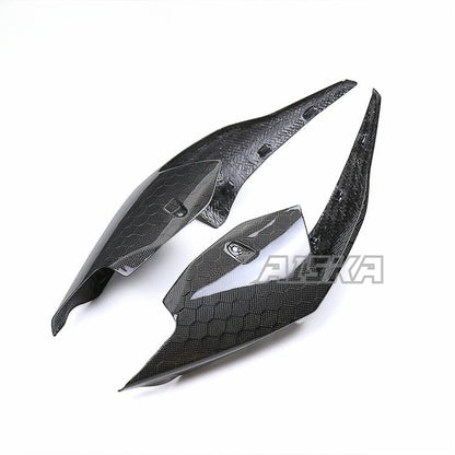 AISKA 100% 3K Full Carbon Fiber S1000RR Motorcycle Rear Tail Side Fairings Panels Cowl for BMW S1000RR M1000RR 2019-2022