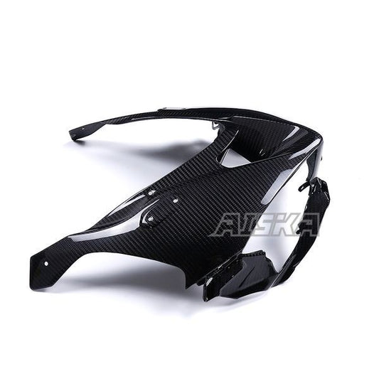 AISKA New Products Motorcycle Full Dry Carbon Fiber Front Headlight Cover Fairing for Kawasaki Ninja ZX-6R 2024