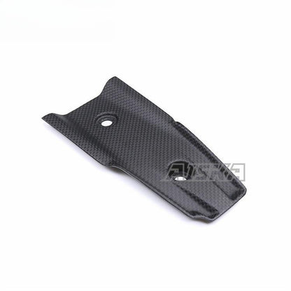 AISKA Dry Carbon Fiber Motorcycle Accessories Under Seat Cover  for Ducati Hypermotard 950 2019+
